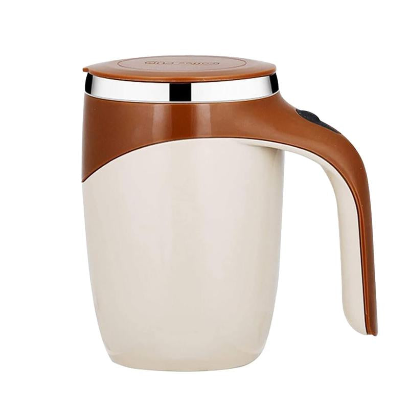 Automatic Magnetic Stirring Coffee Mug, Electric Stainless Steel Self Mixing Coffee Tumbler, Rotating Home Kitchen Office Travel Mixing Cup,Christmas Gift Ideas