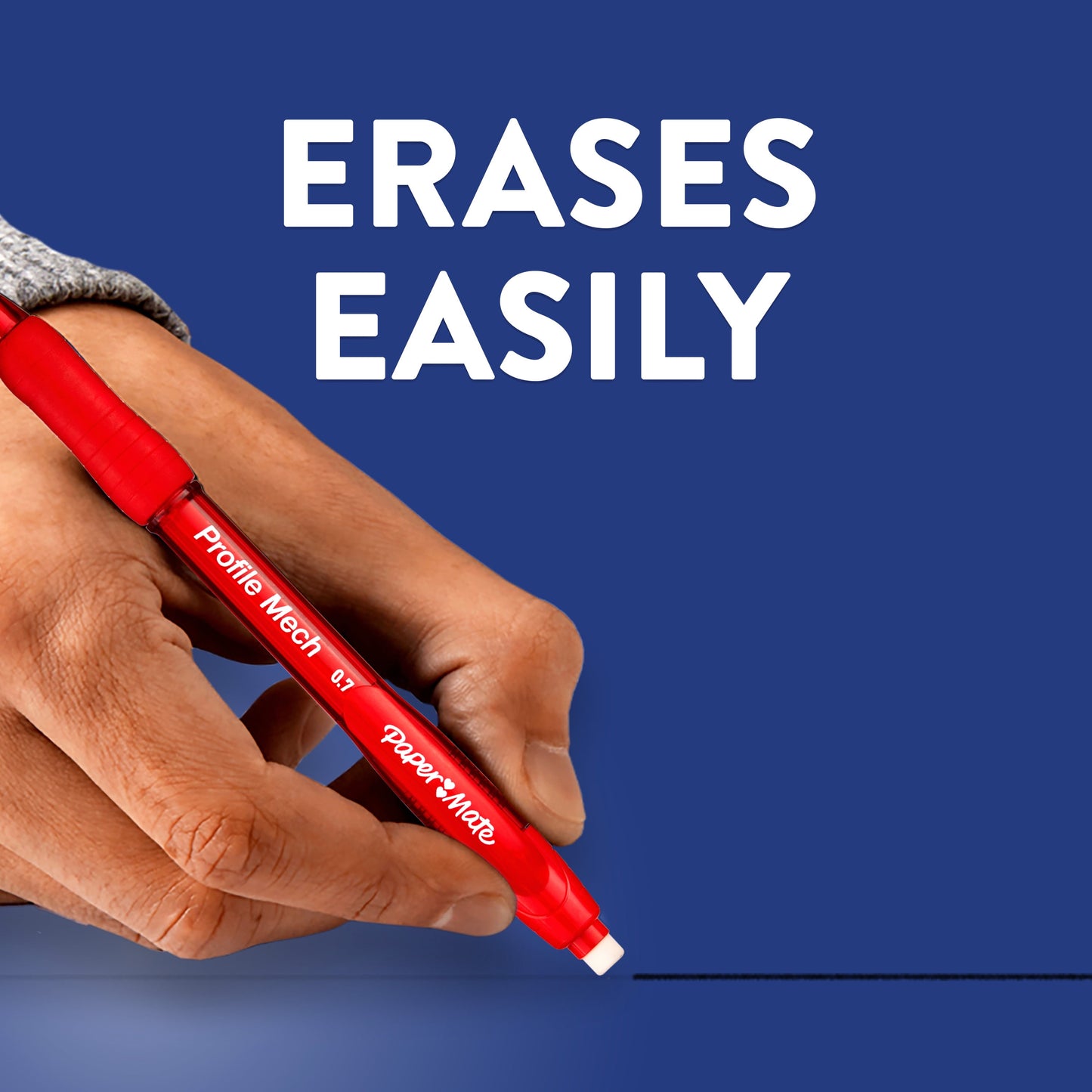 Paper Mate Profile Mechanical Pencil Set, 0.7Mm #2 Pencil Lead, Assorted Barrel Colors, 8 Count