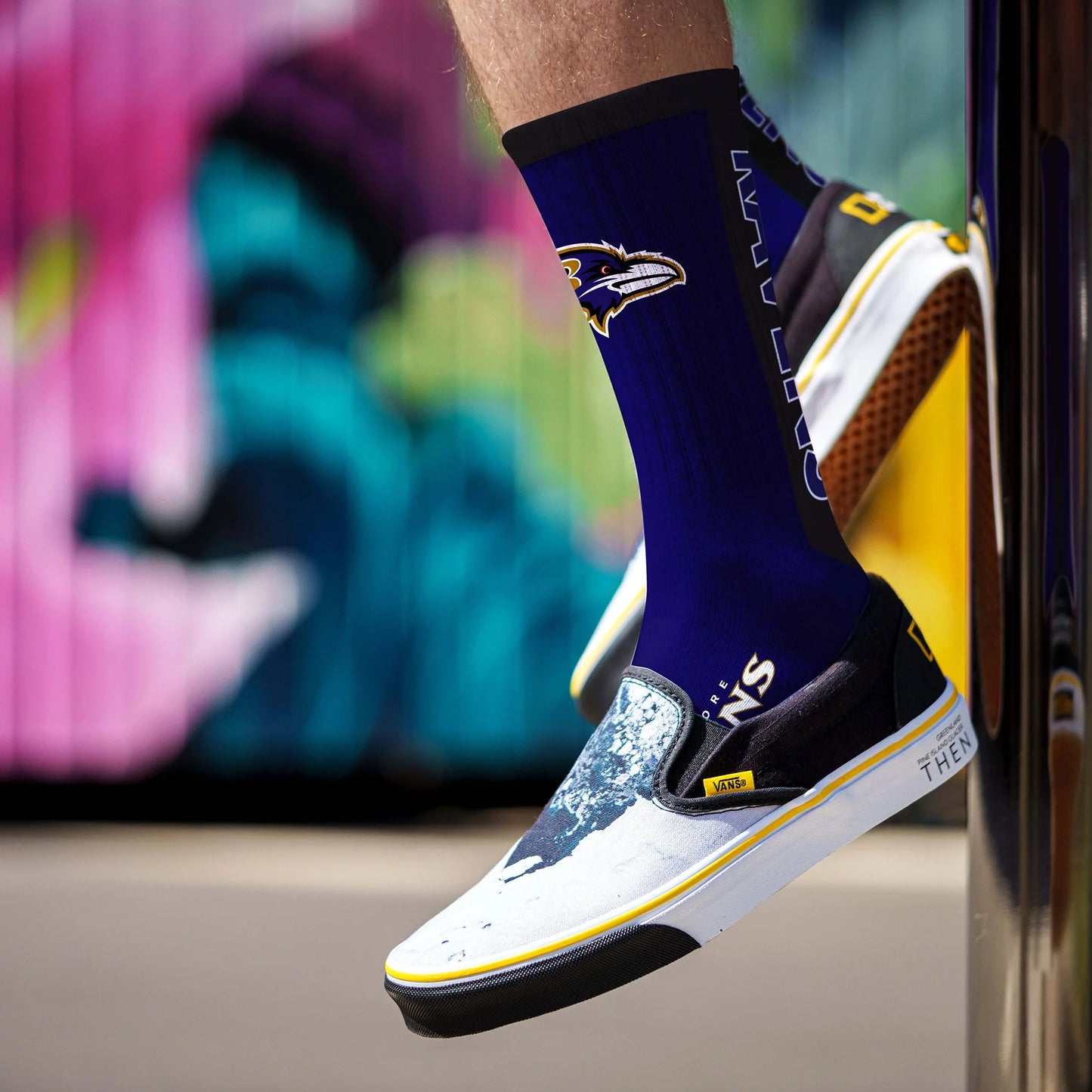 Baltimore Ravens Cotton Socks - TEAM FAN Edition