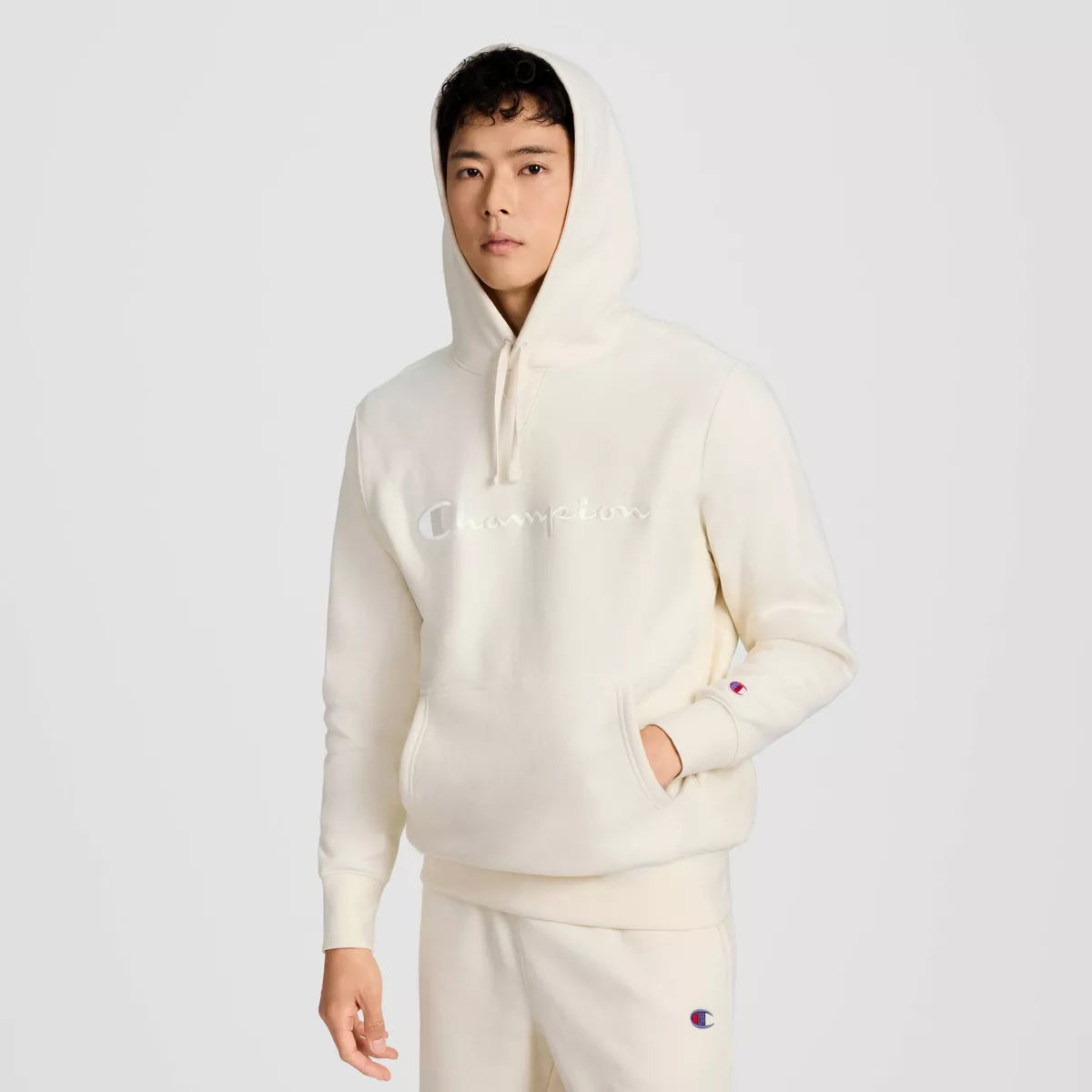 Champion Adult Sizing Iconic Embroidered Hoodie