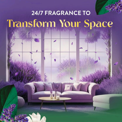 (2 Pack)  Plug-In Scented Oil Air Freshener Warmer Starter Kit, Lavender and Chamomile, 2 Piece