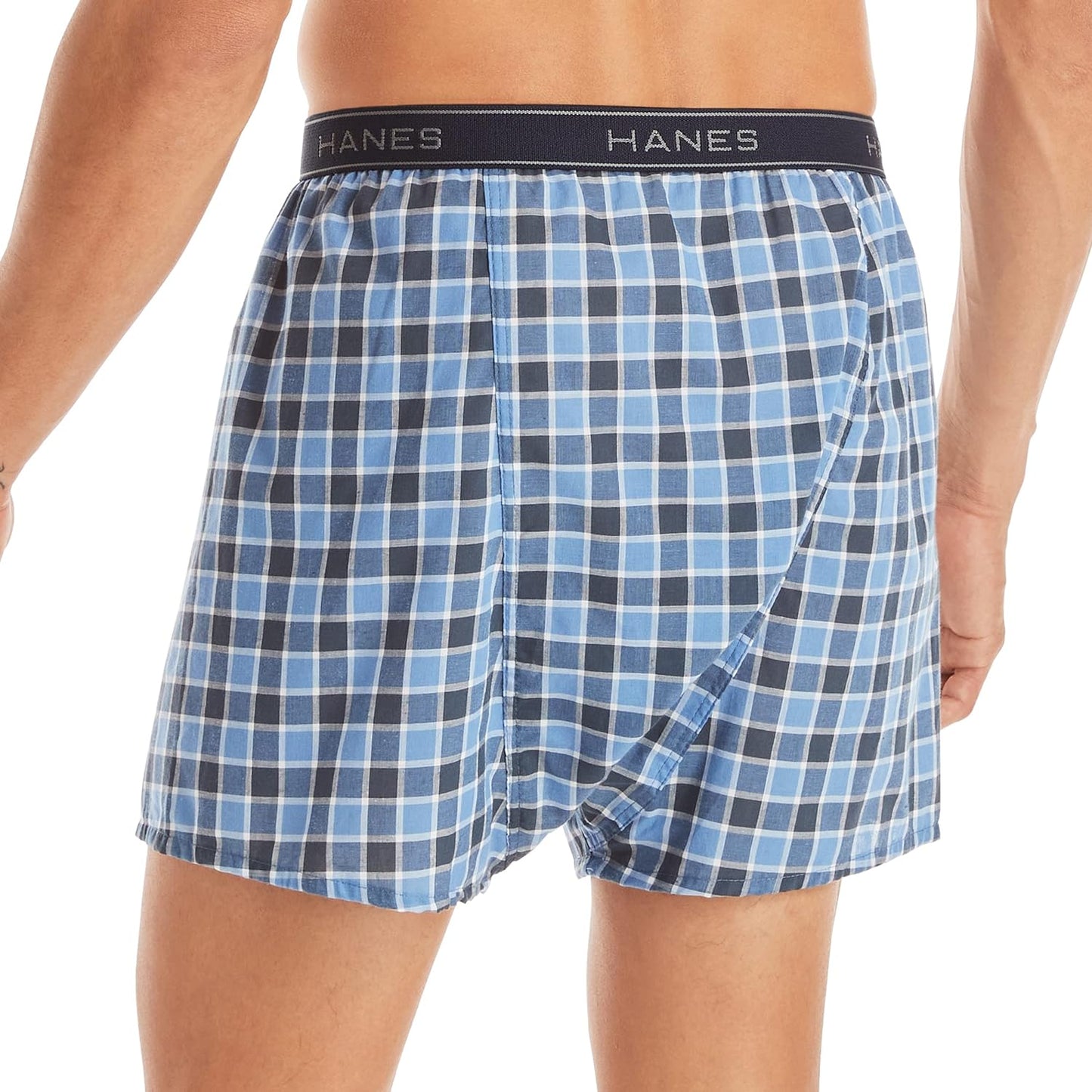 Men'S Tagless Boxer Underwear, Exposed Waistband, Multi-Packs Available