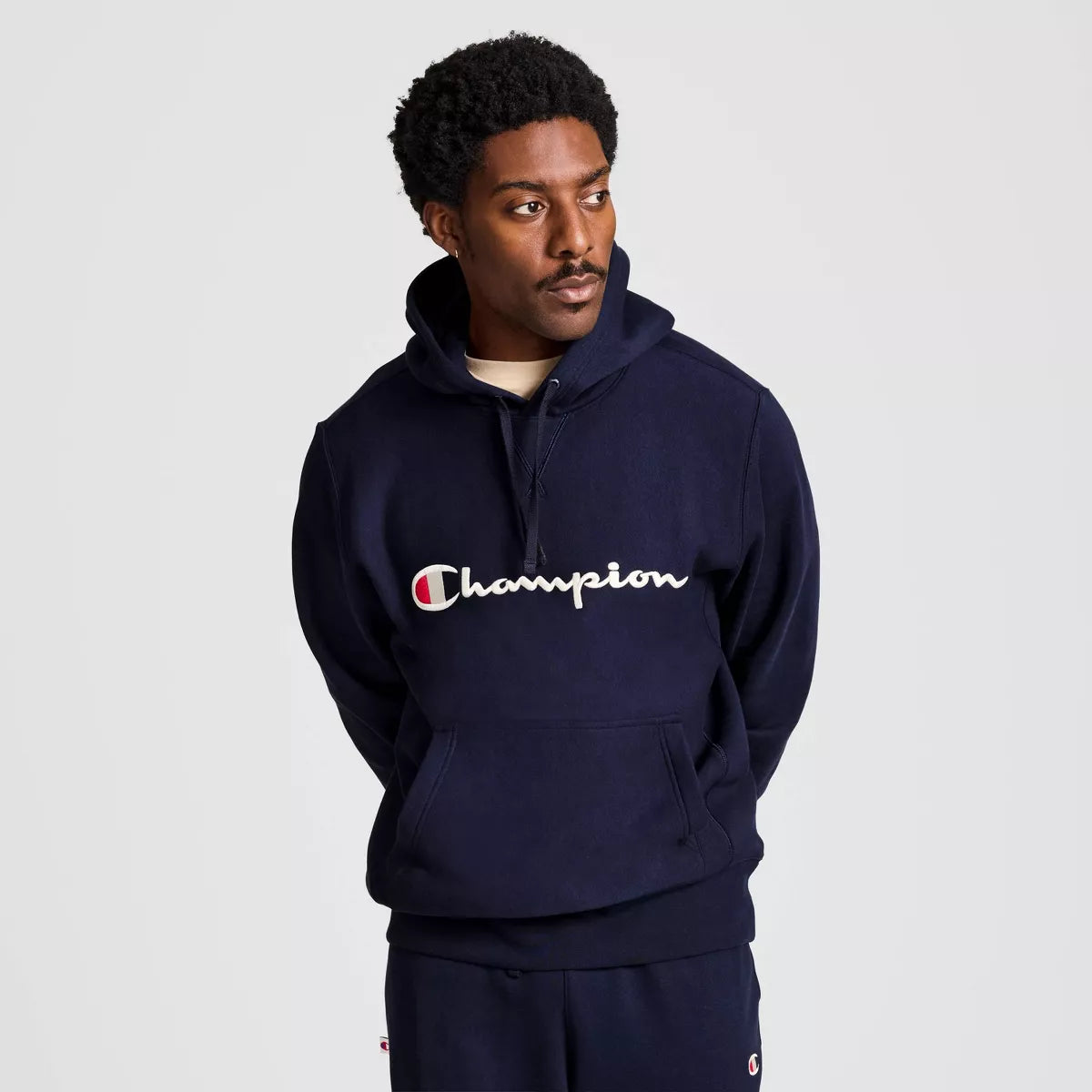 Champion Adult Sizing Iconic Embroidered Hoodie