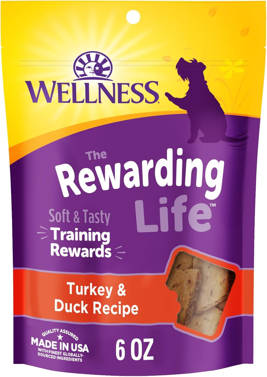 Rewarding Life Dog Treats, Training Treat, Grain Free, Soft Turkey & Duck (6 Ounce Bag)
