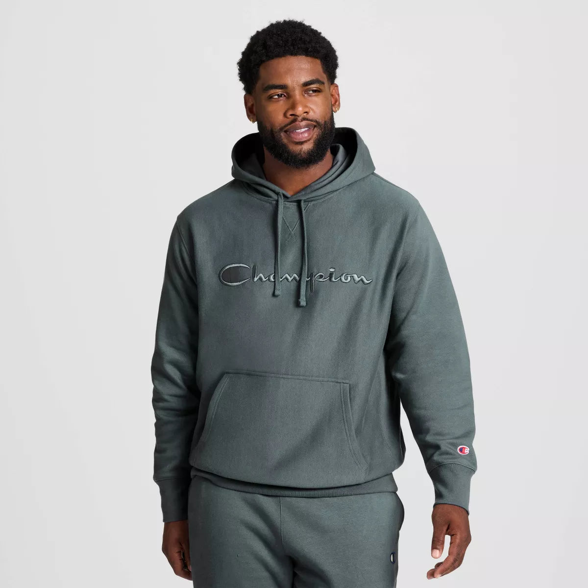 Champion Adult Sizing Iconic Embroidered Hoodie