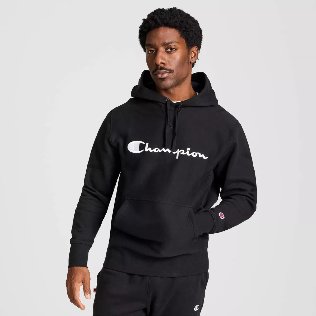 Champion Adult Sizing Iconic Embroidered Hoodie