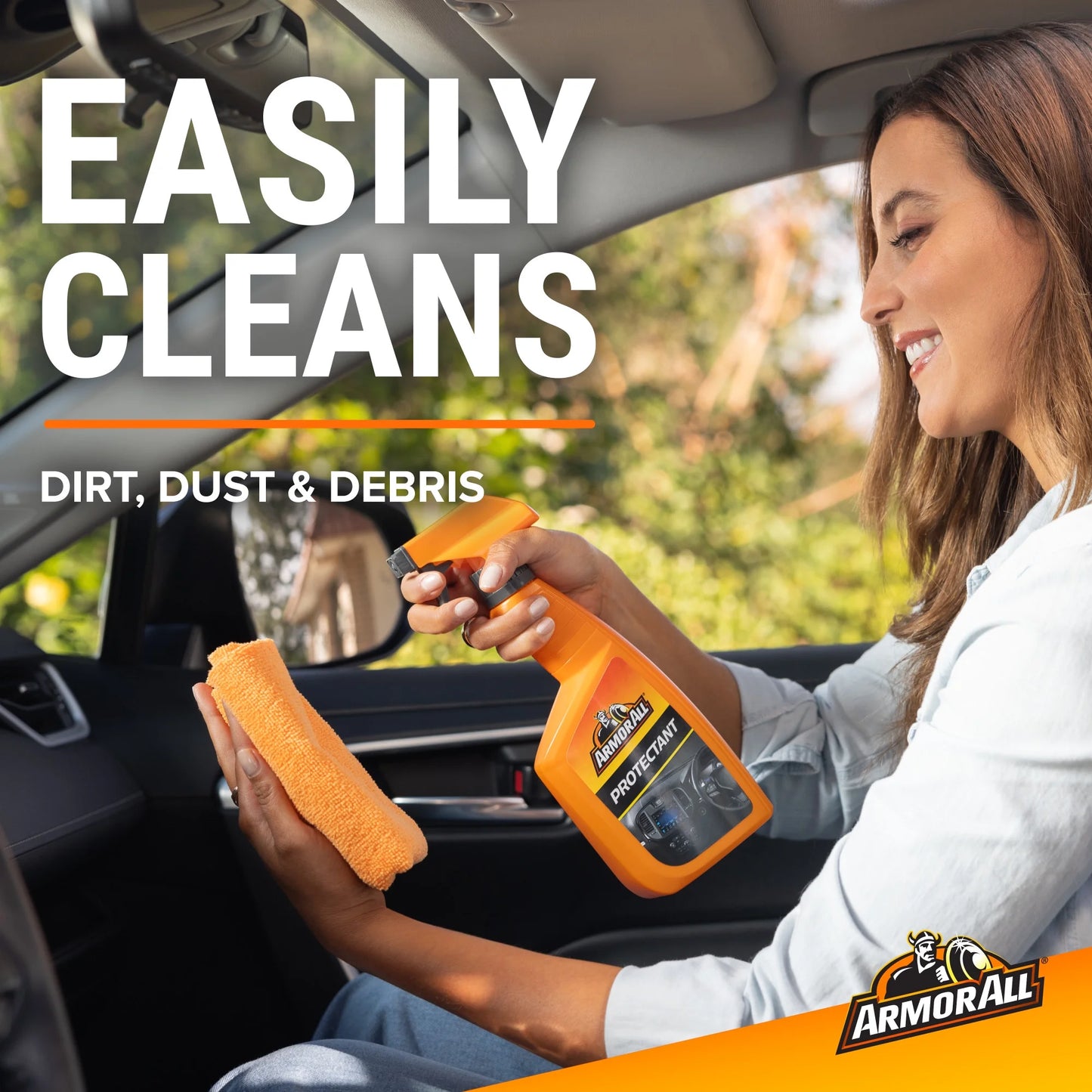 (2 Pack)  Original Protectant Car Cleaning Spray - 16 Fl Oz