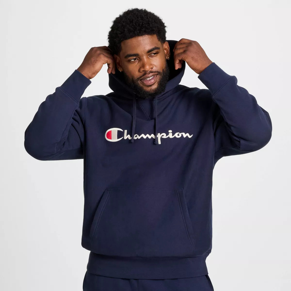 Champion Adult Sizing Iconic Embroidered Hoodie