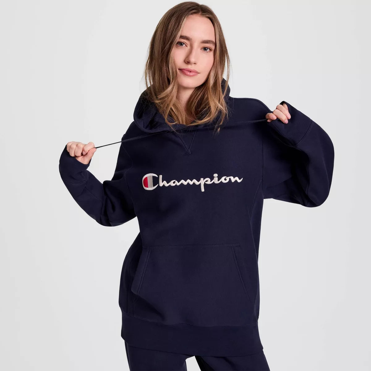 Champion Adult Sizing Iconic Embroidered Hoodie