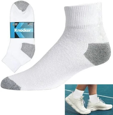 4 Pair White Socks